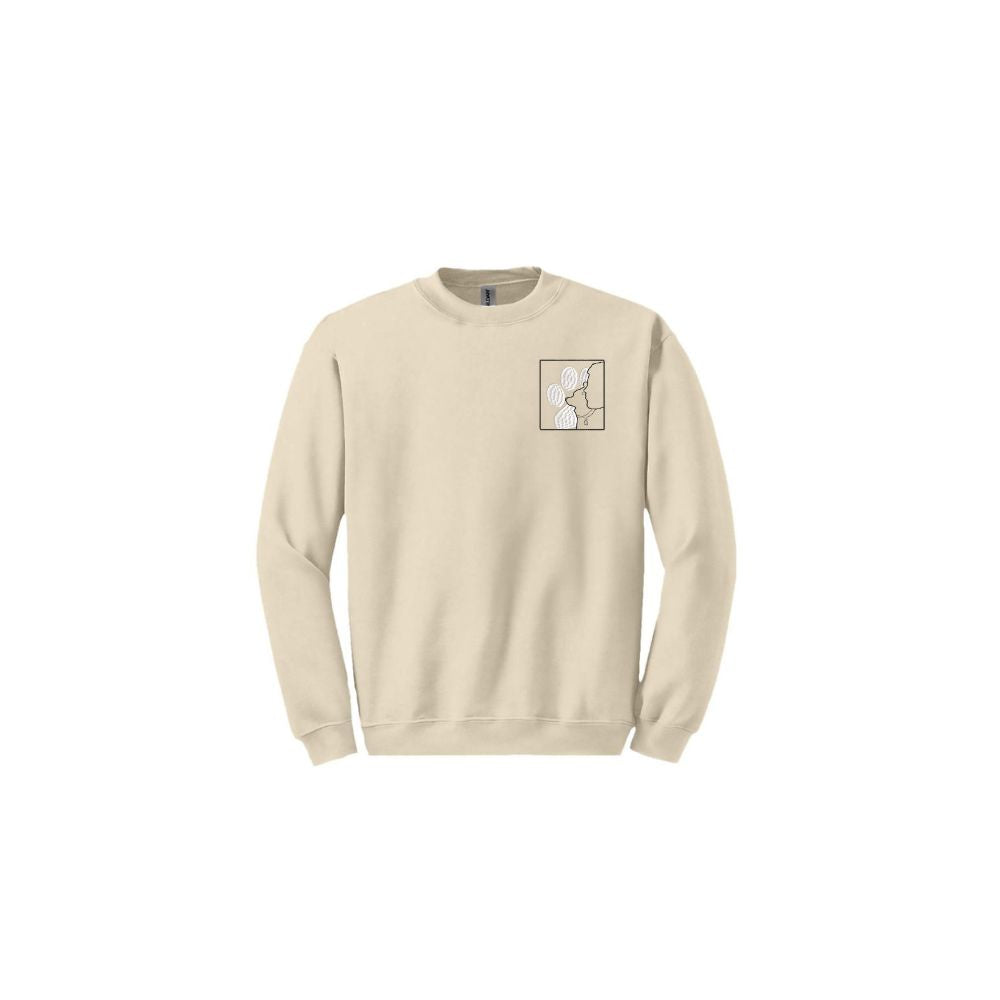 Sweater met lijntekening